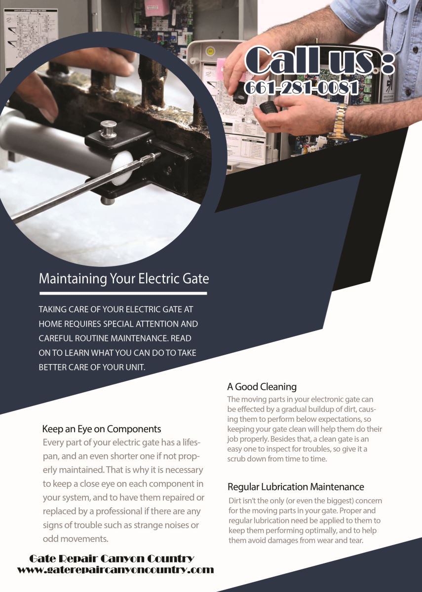 Our Infographic Gate Repair Canyon Country 